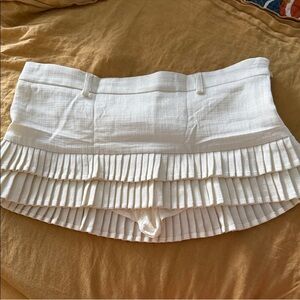 Yeanzuun Pleated Mini Skort